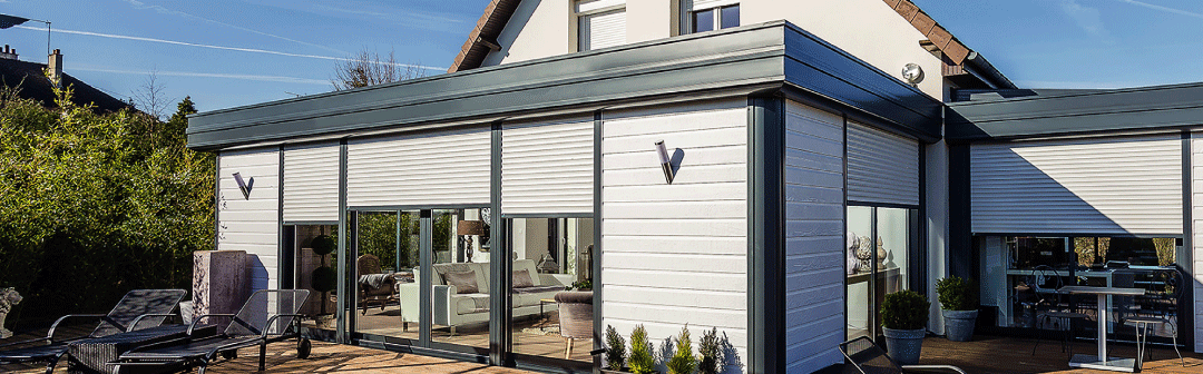 véranda volets roulants